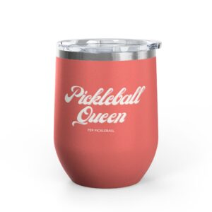 Pickleball Queen | 12oz Wine Tumbler