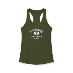 Pickleball Is My Cardio | Women’s Pickleball Racerback Tank