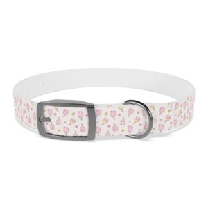 Pickleball Dog Collar | Pink Pickleball Pattern