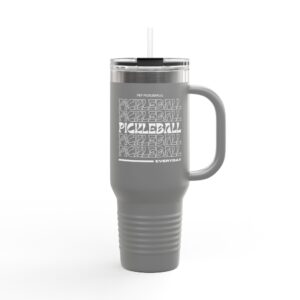 Pickleball Everyday | 40oz Stainless Steel Travel Mug