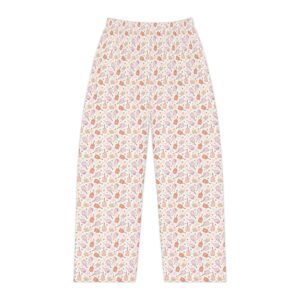 Pickleball Pajama Pants | Floral Paddle Pattern