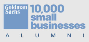 Goldman Sachs 10,000 Small Businesses alumni badge